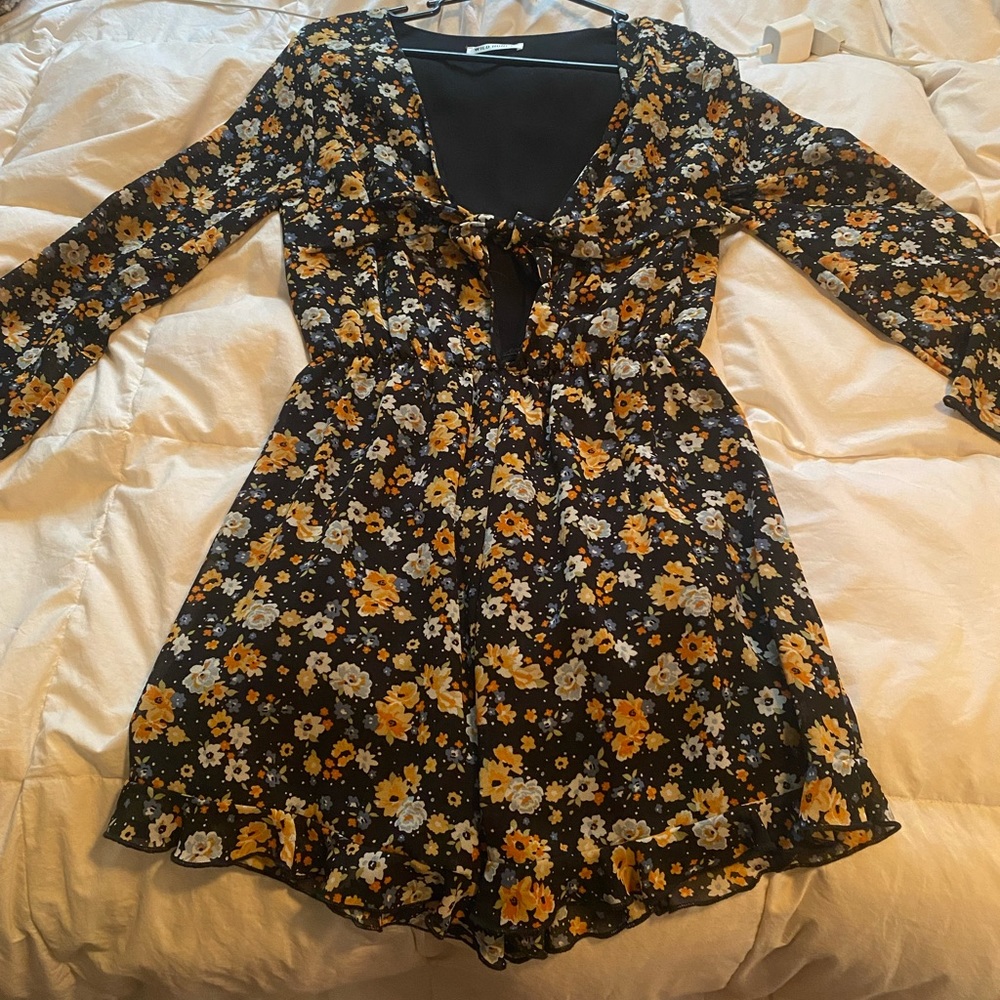 Wild Honey floral romper